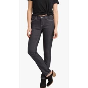 prAna Kayla Jeans Women’s 4 27 Sz 4/27 Gray Black Skinny Stretch Denim Jean Pant